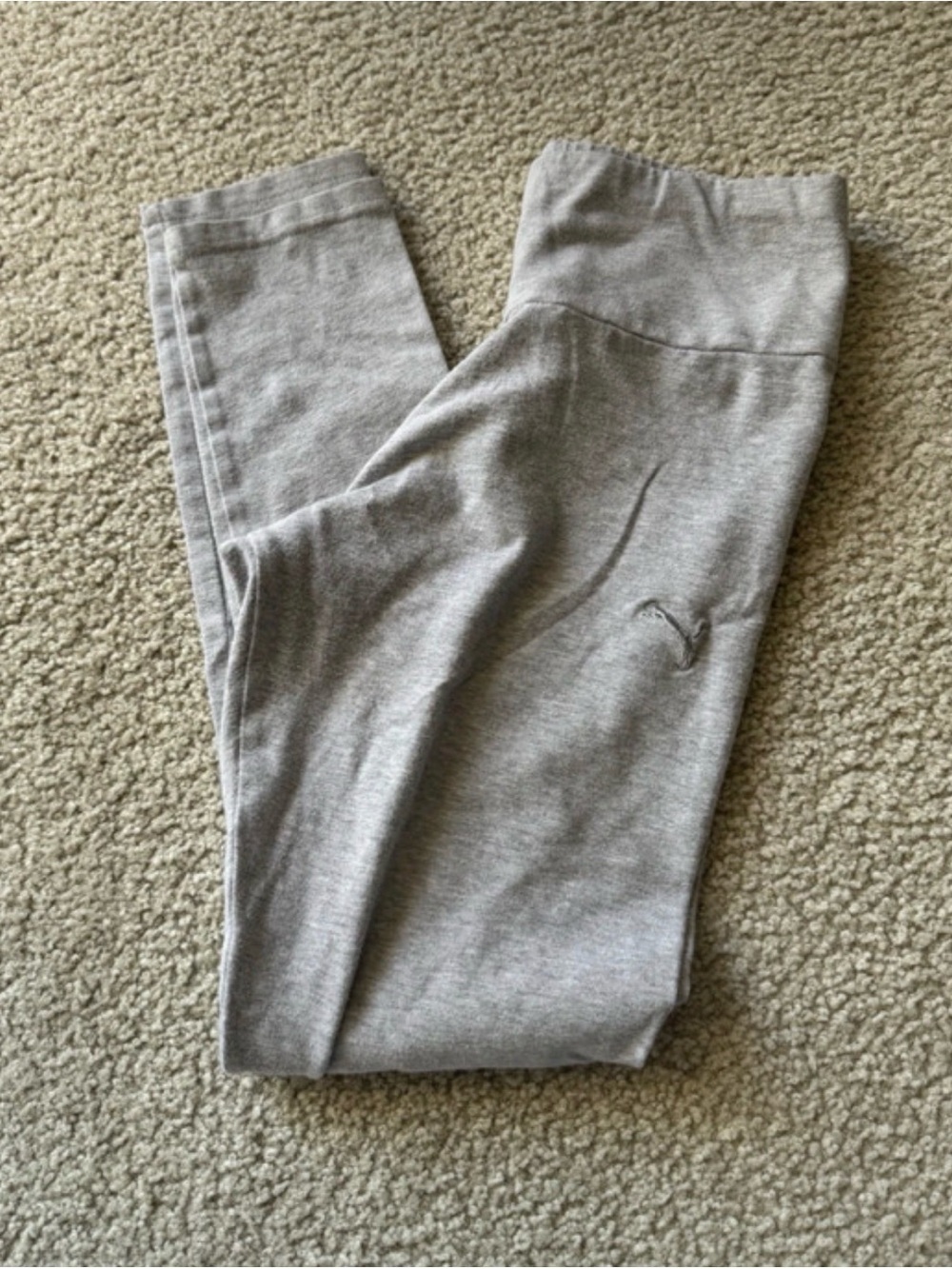 Puma Women's Light Gray Stretch Leggings